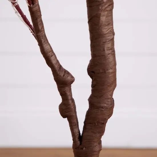 5ft. Pre-Lit LED Autumn Eucalyptus Artificial Fall Tree {8}