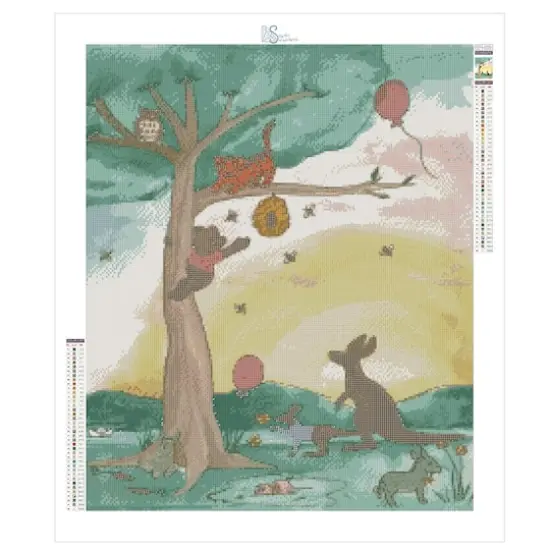 Sparkly Selections Wildlife Diamond Painting Kit, Round Diamonds {3}