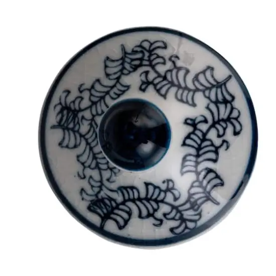 Hello Honey&reg; 4.5" Blue Blossom Enchantment Stoneware Jar Set {9}