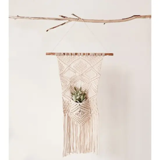 Hello Honey&reg; Macram&eacute; Wall Hanging with Pocket {1}