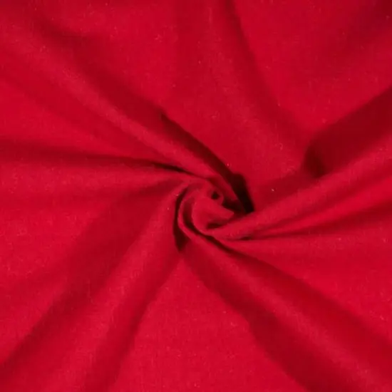 Fabric Merchants Solid Cotton Spandex Fabric Red {1}