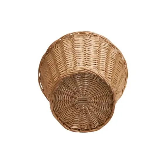 Household Essentials 10" Willow Wicker Waste Basket {5}