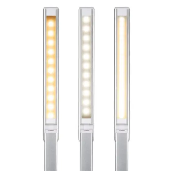 OttLite 22" White Entice LED Desk Lamp with Wireless Charging {6}