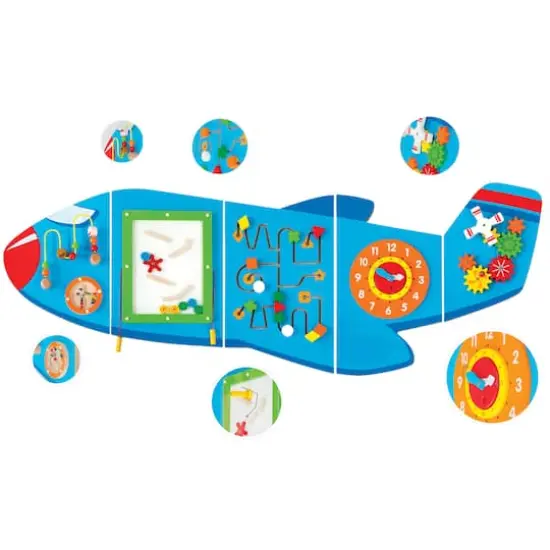 Learning Advantage&trade; Airplane Activity Wall Panels {3}
