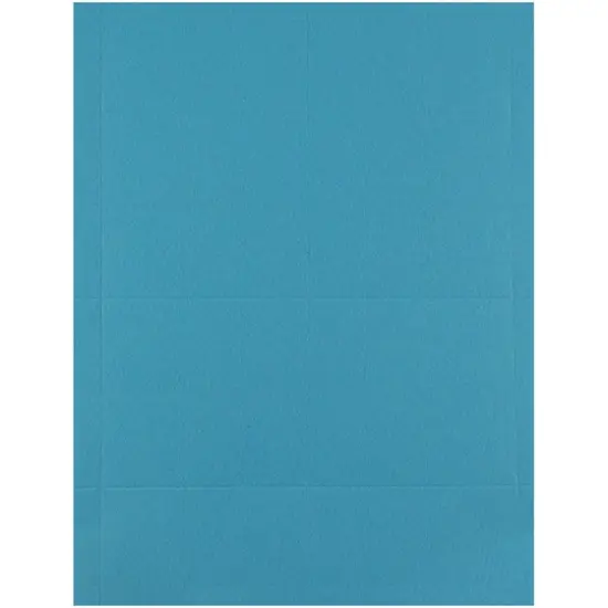 JAM Paper Printable Place Cards, 12ct. Bright Hue Sea Blue {6}