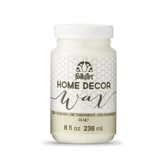 FolkArt&reg; Home Decor&trade; Clear Wax {1}
