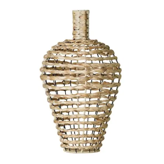 American Art Decor Turtle Grass Basket - 13.78" x 24.02" {1}
