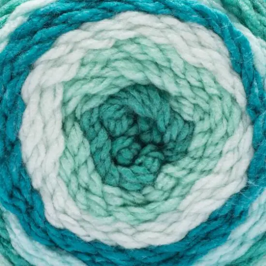 Caron&reg; Chunky Cakes&trade; Yarn Turquoise Swirl {3}