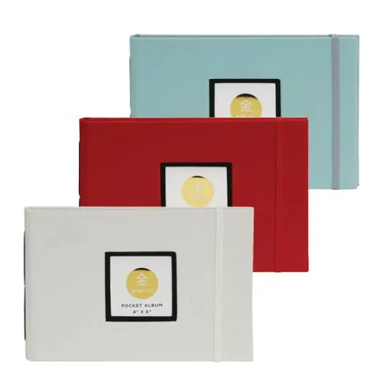 Kinsho Pocket Album, 4" x 6" Black {2}