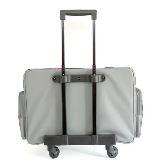 Everything Mary Gray & Red Floral Rolling Tote {4}