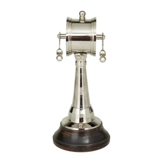 7" Brass Nautical Heirloom D&eacute;cor Silver {7}