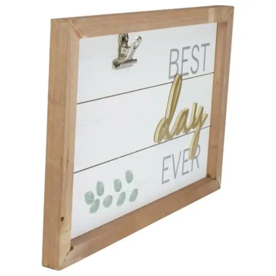 Framed Best Day Ever with Photo Clip D&eacute;cor {4}