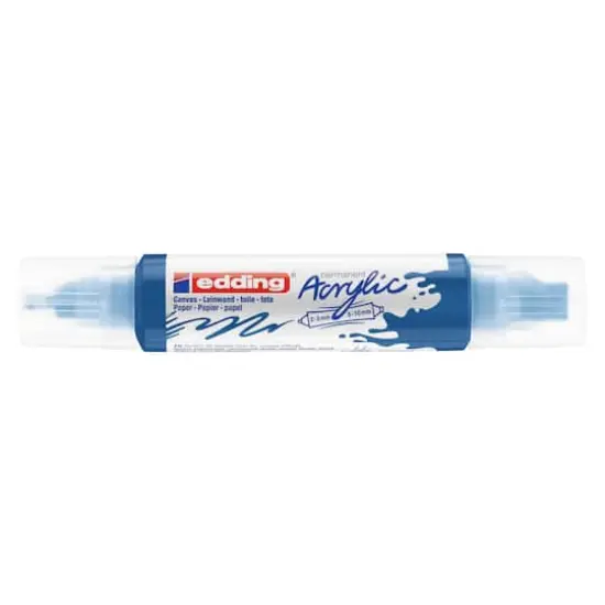 edding&reg; 5400 Acrylic 3D Double Liner Marker Gentian Blue {1}