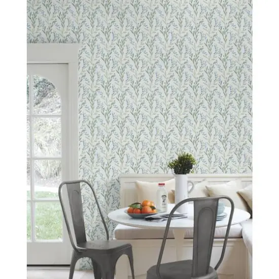 RoomMates Budding Branches Peel & Stick Wallpaper White {6}