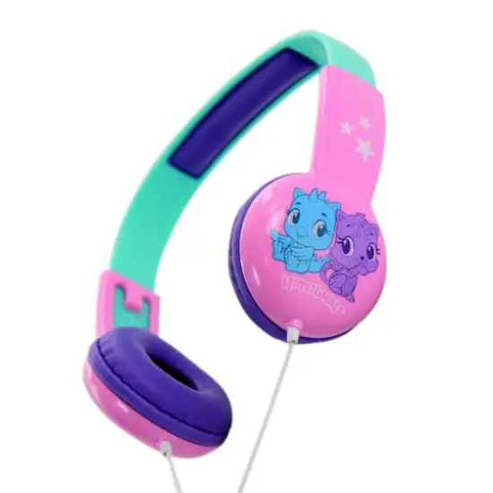 Hatchimals Pink & Blue Kid-Safe Headphones {1}