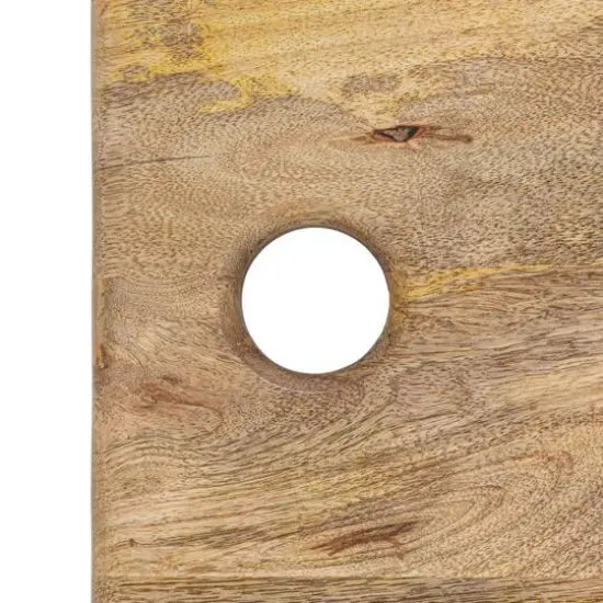 Hello Honey&reg; 21.5" Natural Mango Wood Rectangle Cheese & Cutting Board {6}