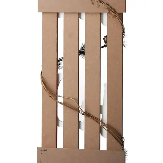 4ft. Red & White Ho Ho Ho Wall Sign {5}