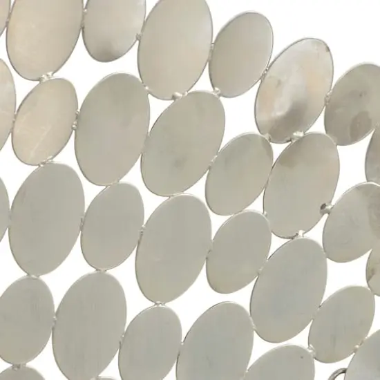 31" Silver Glam Ornamental Stainless Steel Wall D&eacute;cor {5}