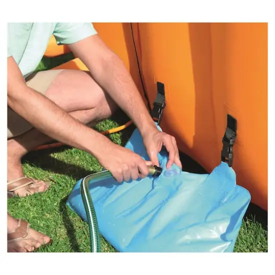 Bestway H2OGO! 13.7ft. Hurricane Tunnel Blast Mega Water Park {7}