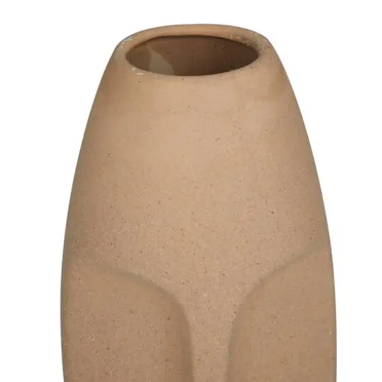 Set of 2 Multi Stoneware Contemporary Vase, 15" x 5" x 5" {6}