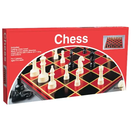 Pressman&reg; Chess Board Game, 6 Packs {3}
