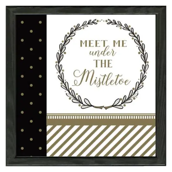 Timeless Frames&reg; Mistletoe Christmas I Framed Wall D&eacute;cor {1}