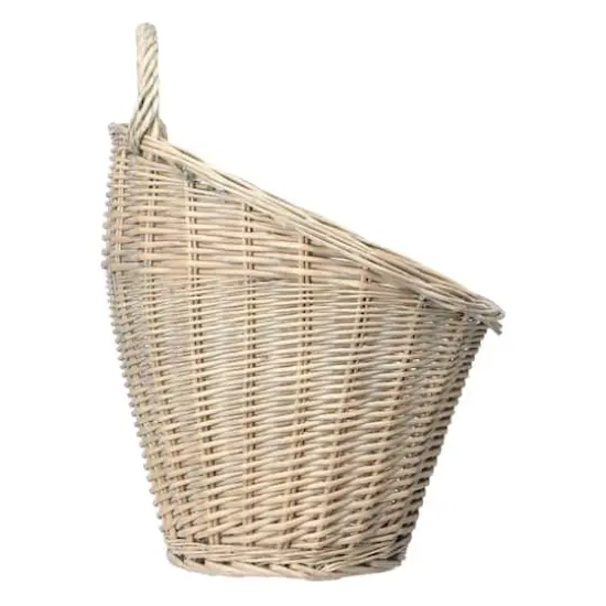 Hello Honey&reg; 15" Rattan Wall Basket with Handle {5}