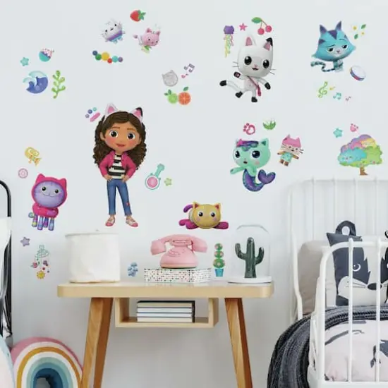RoomMates Gabby's Dollhouse Peel & Stick Wall Decals {4}