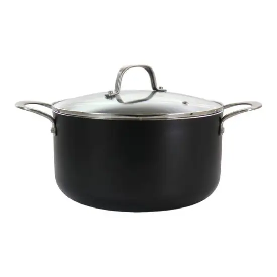 Oster Palladium 8-Piece Black Aluminum Cookware Set {6}