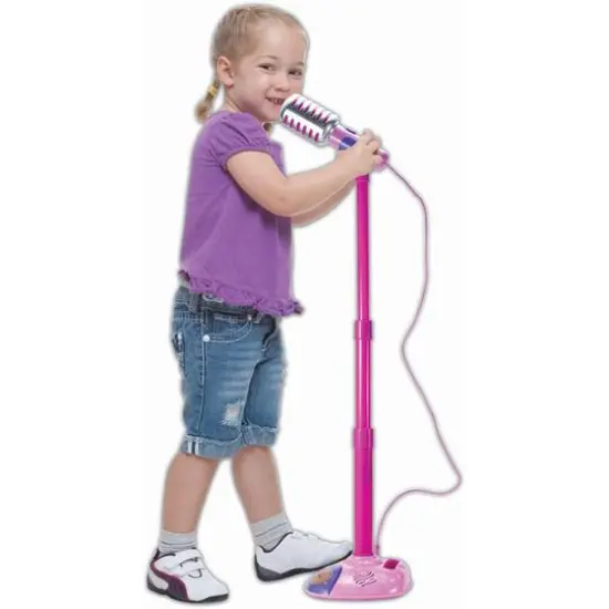 Enviro-Mental Toy Little Virtuoso Pink Idol Maker Microphone {5}