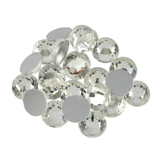 SS48 Clear Round Flatback Glass Rhinestones, 144ct. by Bead Landing™ {1}