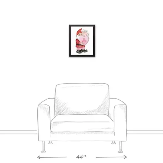 Be Mind Gnome Framed Canvas Wall Art {5}