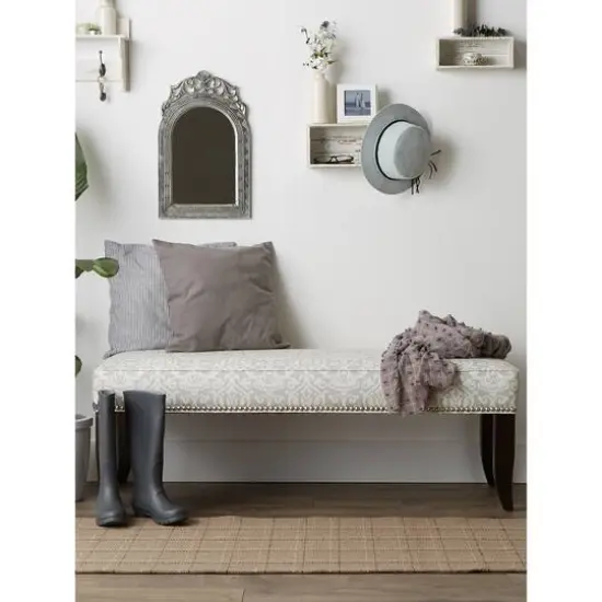 DII&reg; Variegated Plaid Recycled Yarn Floor Runner, 2ft. x 3" x 6ft. Stone Plaid {5}