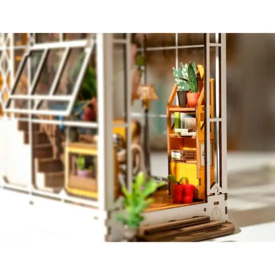 Rolife&reg; Garden House DIY Book Nook Shelf Insert Kit {5}