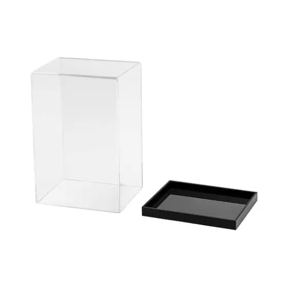 Clear Acrylic Vinyl Figure Display Case by Studio D&eacute;cor&reg; {4}