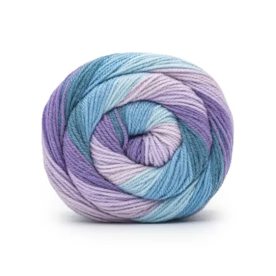 Caron&reg; Cinnamon Swirl Cakes&trade; Yarn Twilight Surf {4}