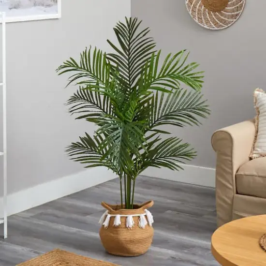 4ft. Artificial Paradise Palm Tree with Basket {3}