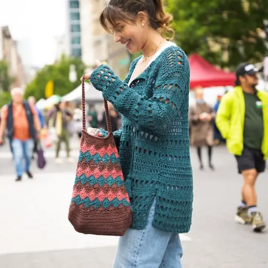 Lion Brand&reg; 24/7 Cotton&reg; Yarn Succulent {3}