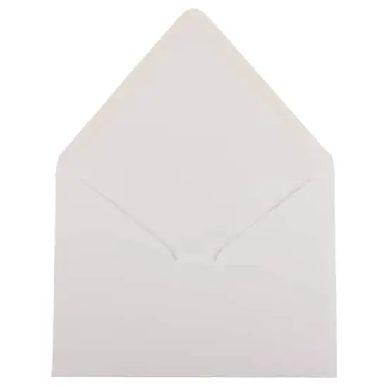 JAM Paper White A7 Invitation Envelopes with Euro Flap, 50ct. {3}