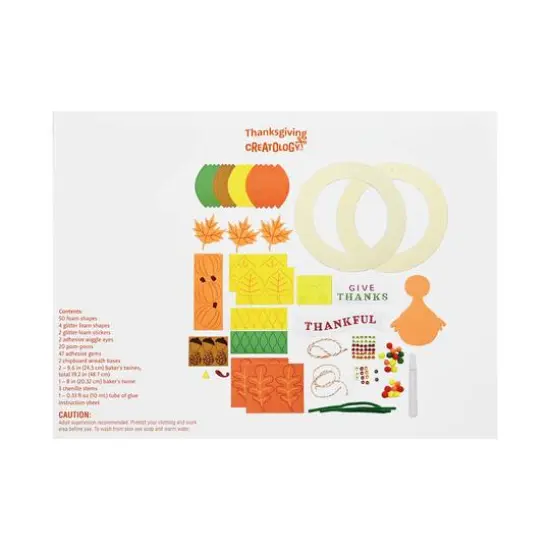 Thanksgiving Wreath Craft Kit by Creatology&trade; {5}