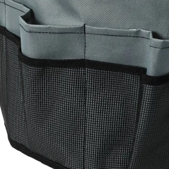 Household Essentials 19" Bucket Caddy with Trim Gray {10}