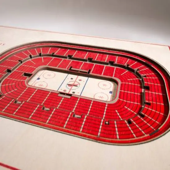 NHL 5-Layer StadiumView Wall Art Detroit Red Wings {5}