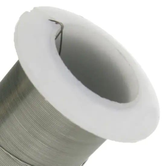 The Beadsmith&reg; Wire&trade; Elements 28 Gauge Tarnish-Resistant Wire Hematite {5}