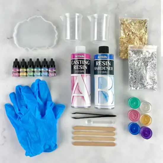ArtSkills&reg; Epoxy Resin Kit with Molds for Beginners {4}