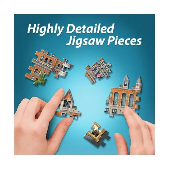 Castles & Cathedrals - Le Chateau Frontenac 3D Puzzle: 865 Pcs {16}