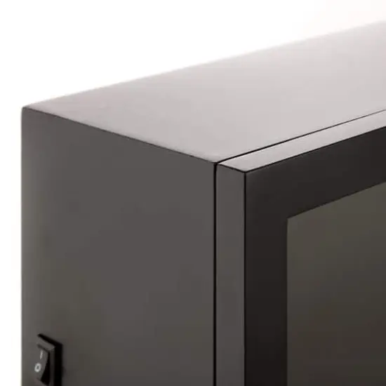 28" Front Loading LED Display Case with Glass Frame by Studio D&eacute;cor&reg; {7}