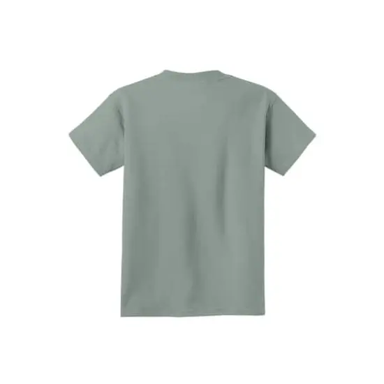 Port & Company&reg; Stonewashed Youth Essential T-Shirt Stonewashed Green {5}