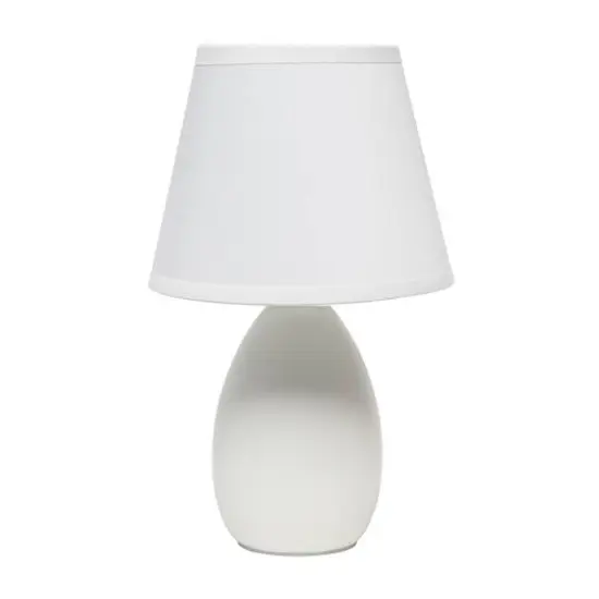Creekwood Home Nauru 9.5" Petite Oblong Table Lamp {1}
