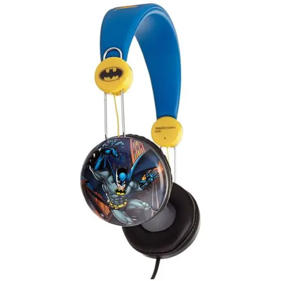 Batman Kid-Safe Over The Ear Headphones {1}