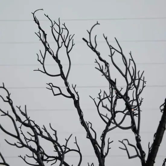 6ft. Pre-Lit Artificial Minimalist Twig Tree {10}